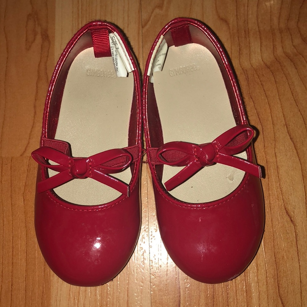 Red flats for baby’s